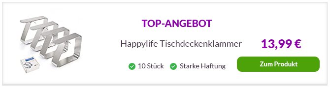 happylife angebot tischdeckenbeschwerer