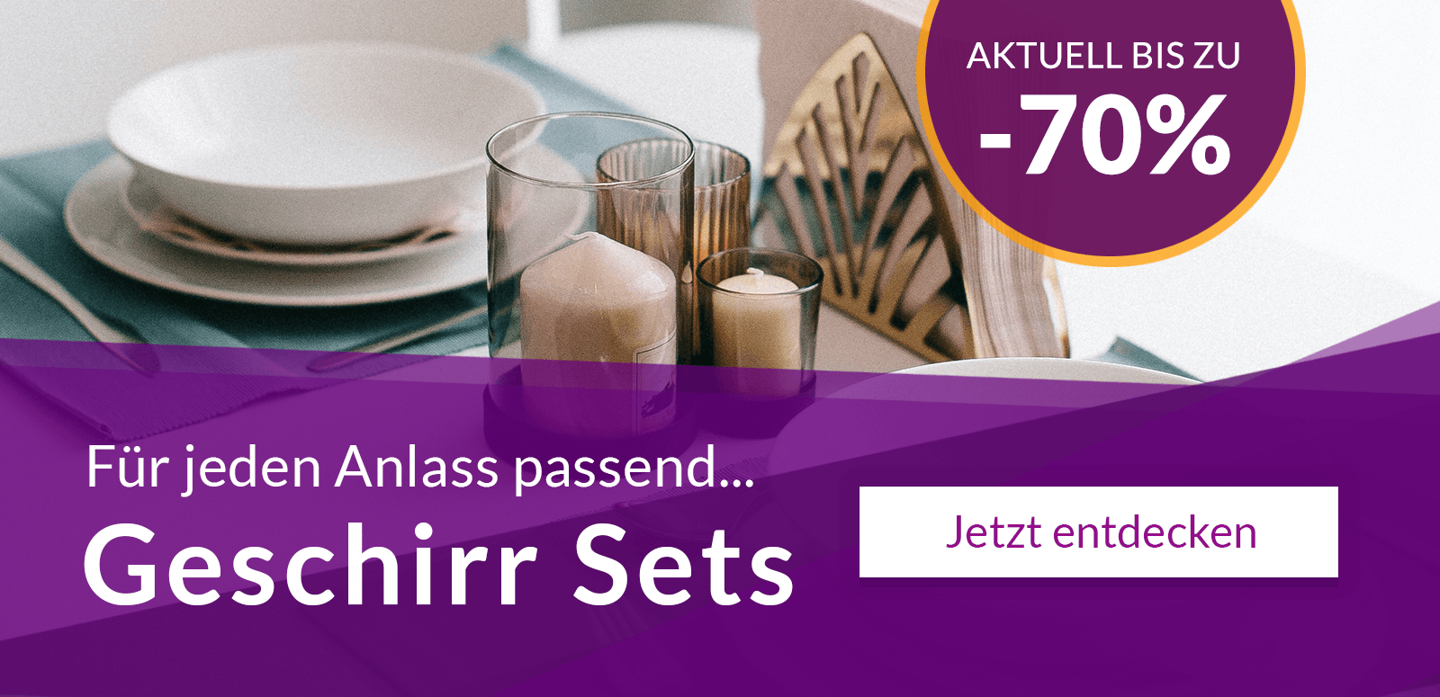 tischdeko geschirr sets kaufen